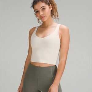 💯% LULULEMON ALIGN TANK IN BEIGE
